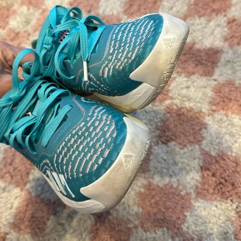 Adidas D.O.N. Issue #4 basketball shoes -Semi Mint Rush